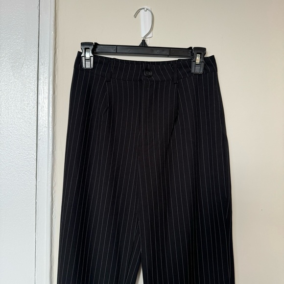 Princess Polly Titus Pants Black Pinstripe - Picture 4 of 6